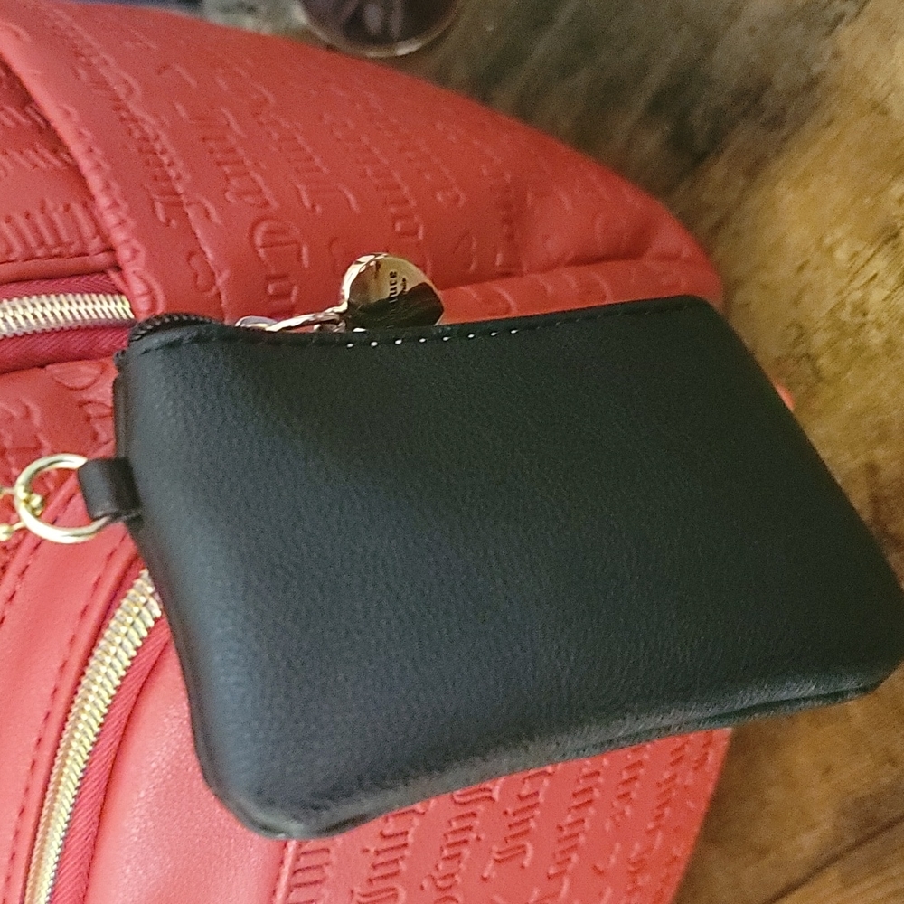 Juicy couture lipstick red deboss backpack - Picture 3 of 10